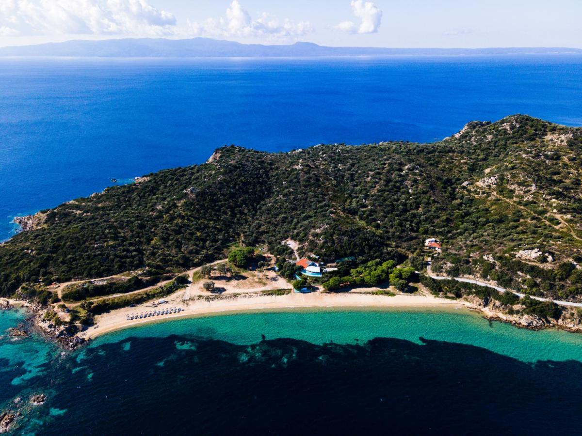 Helianthus Guesthouse Ammouliana Buitenkant foto