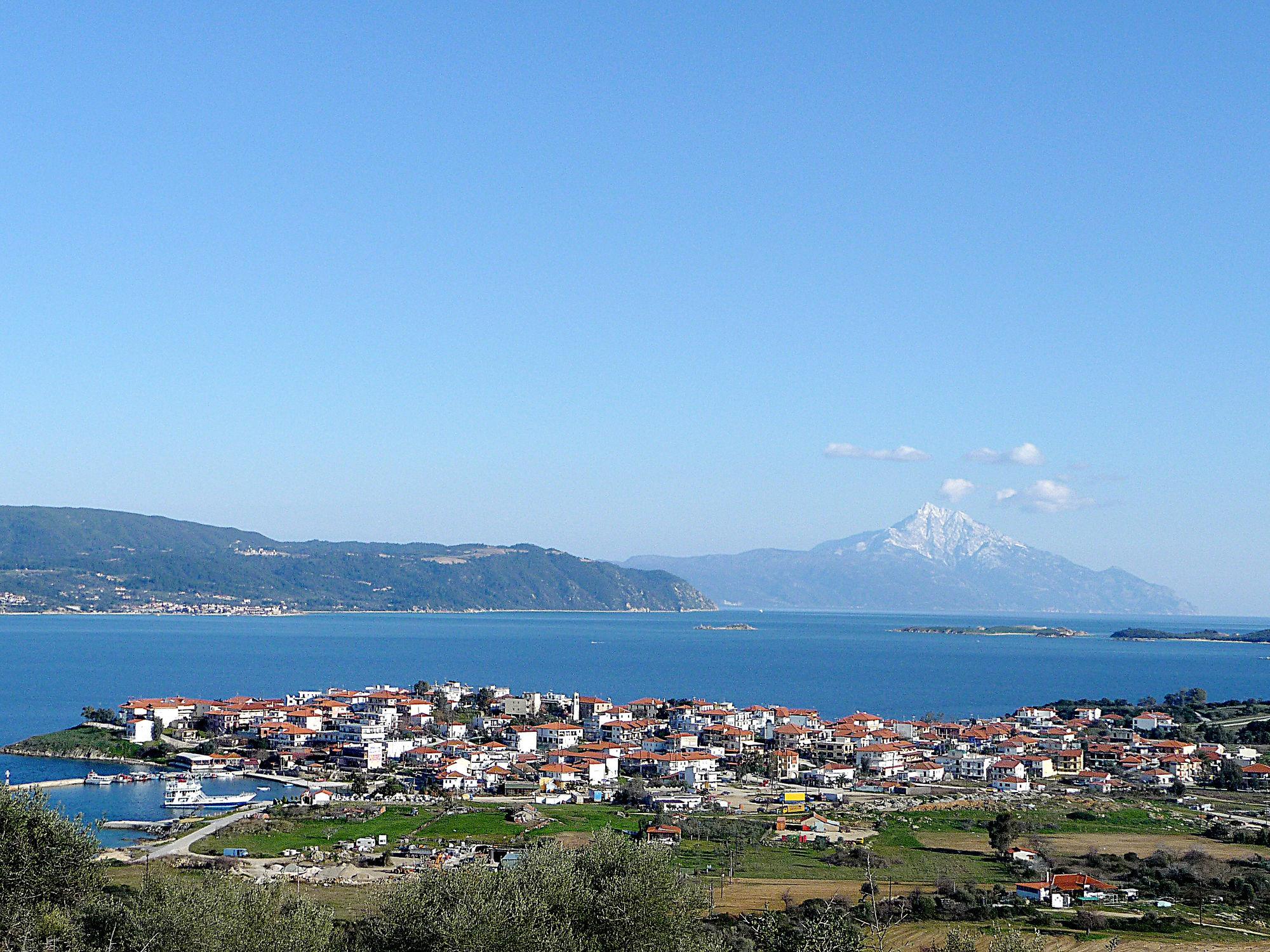 Helianthus Guesthouse Ammouliana Buitenkant foto