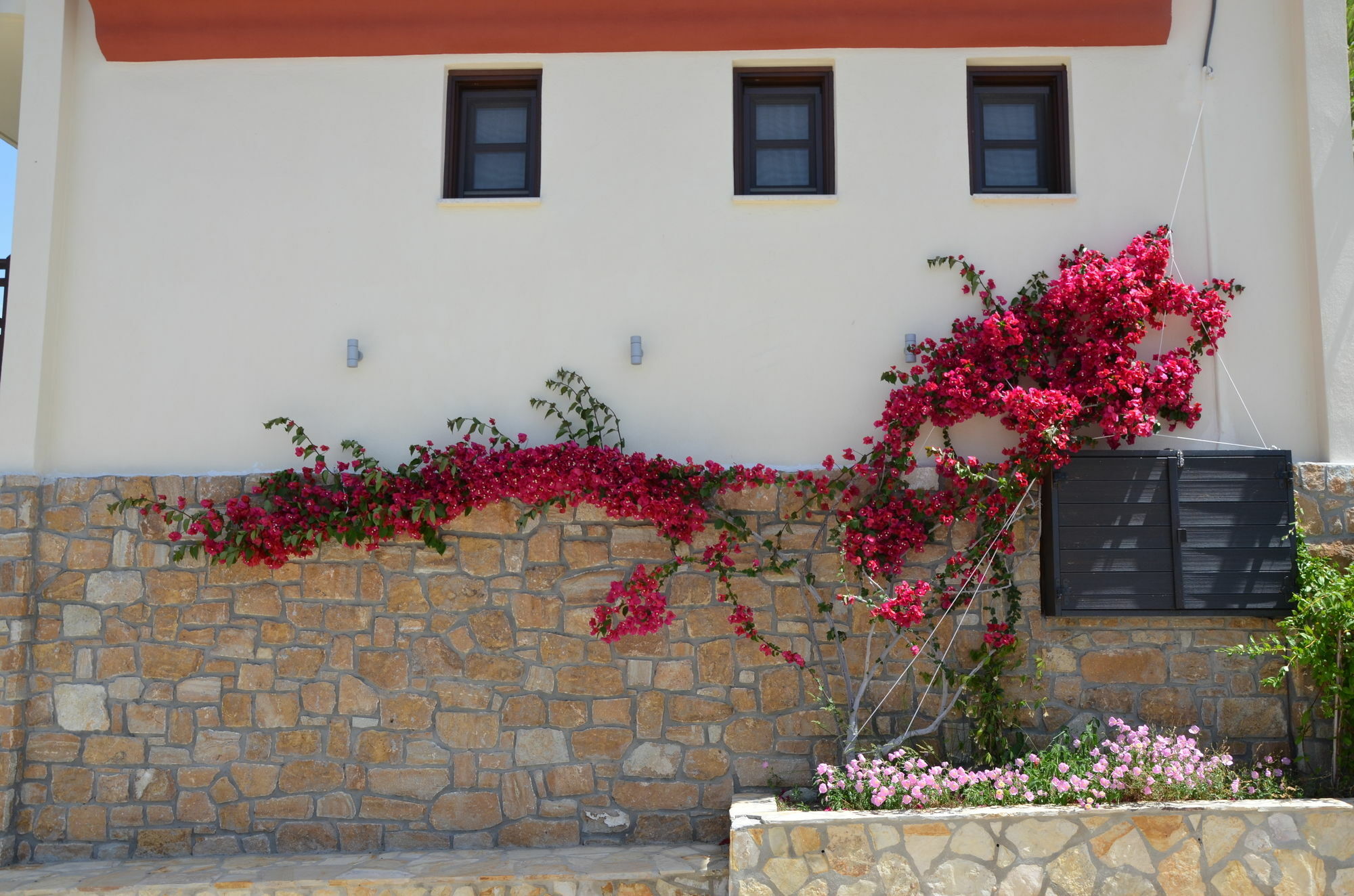 Helianthus Guesthouse Ammouliana Buitenkant foto